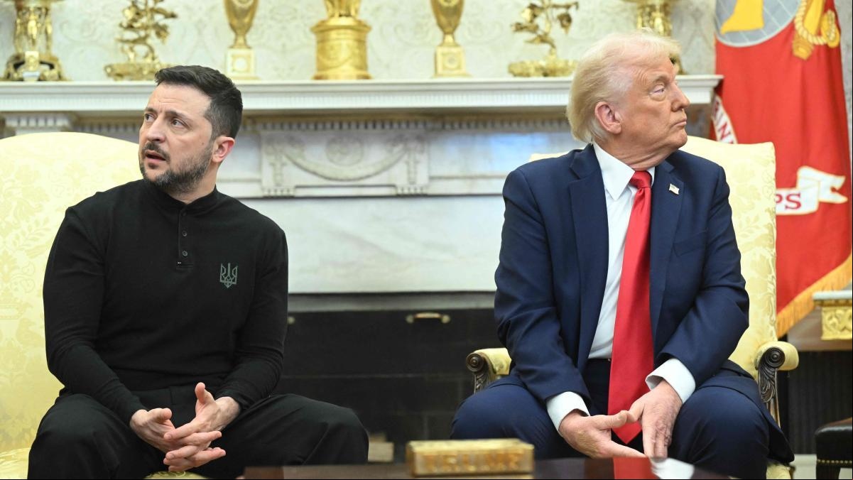 Los 90 segundos de bronca de Trump a Zelenski dilapidan semanas de diplomacia de los aliados