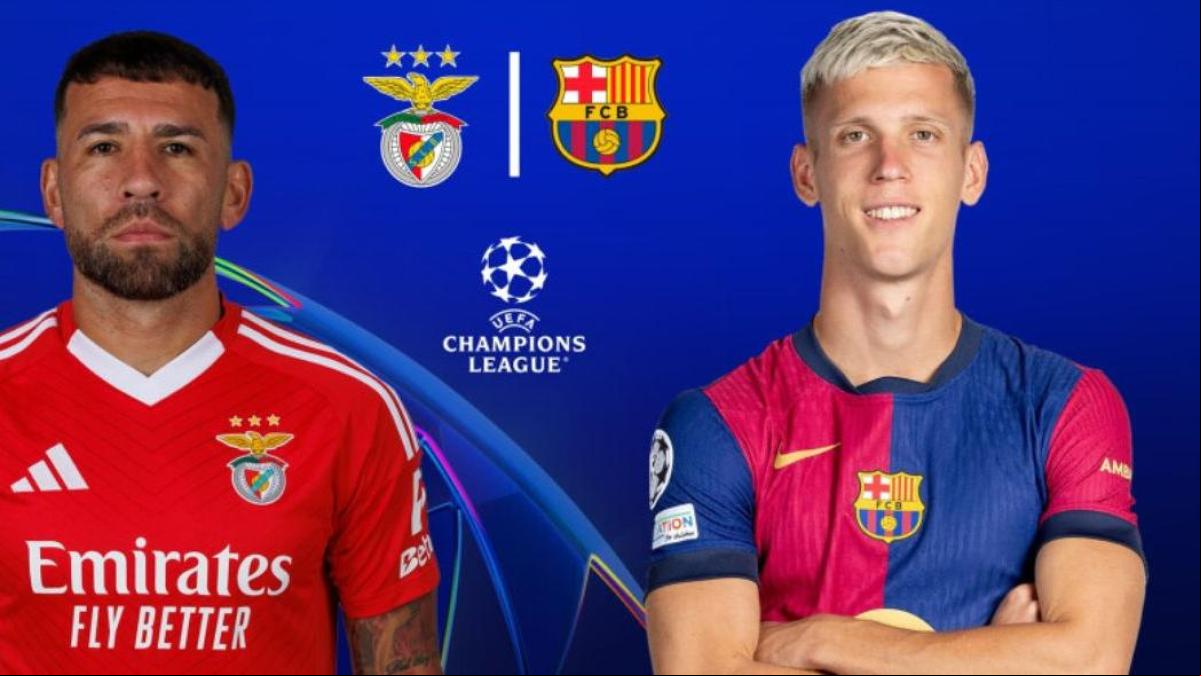 Dónde ver el Benfica - FC Barcelona de octavos de final de Champions League: día y hora