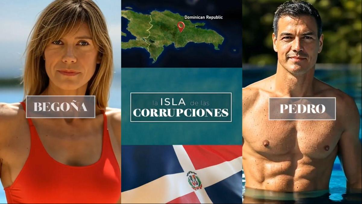 “La isla de las corrupciones”: así es la campaña del PP contra el PSOE hecha con inteligencia artificial