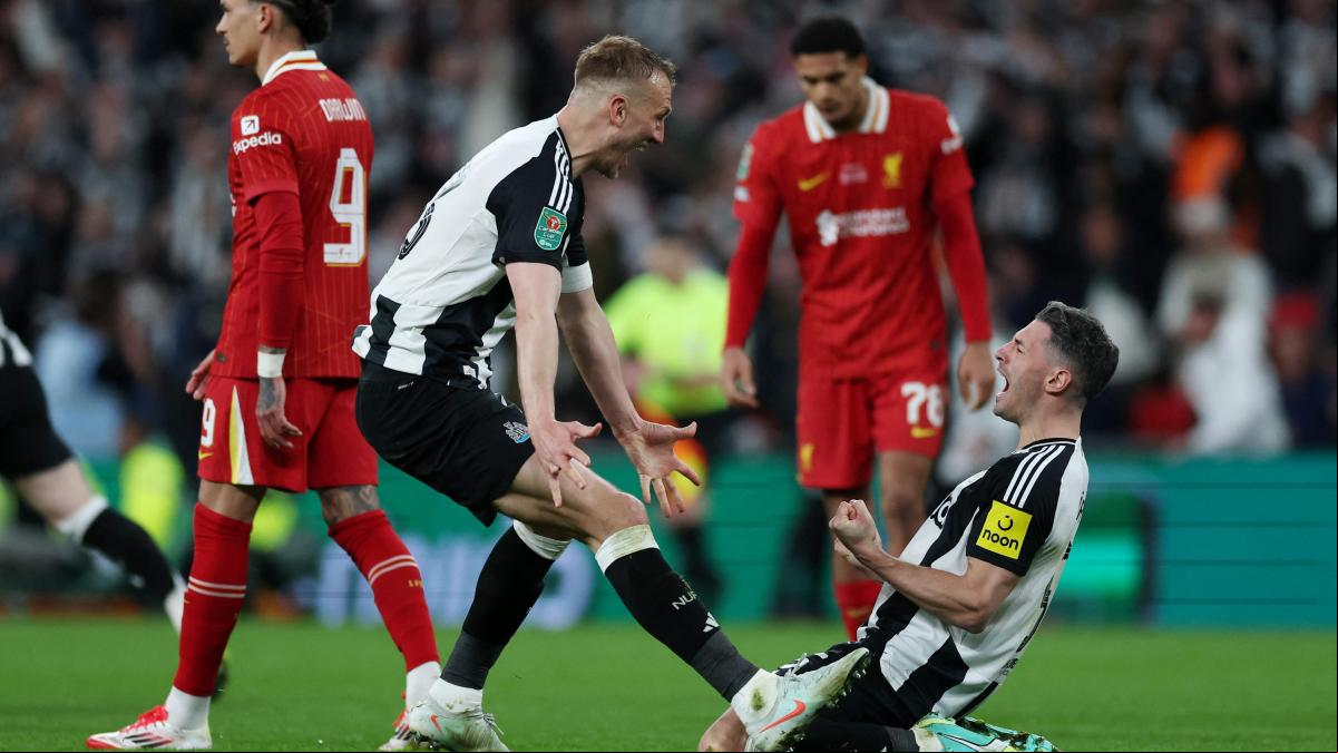 El Newcastle gana la Carabao Cup al Liverpool