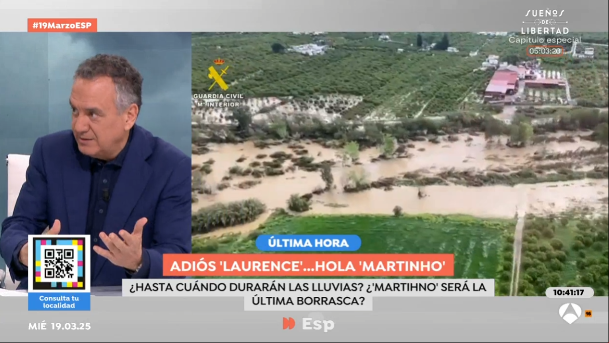 Roberto Brasero advierte sobre cómo estará el tiempo en Semana Santa: “A falta de un mes y así, la previsión a brochazos”