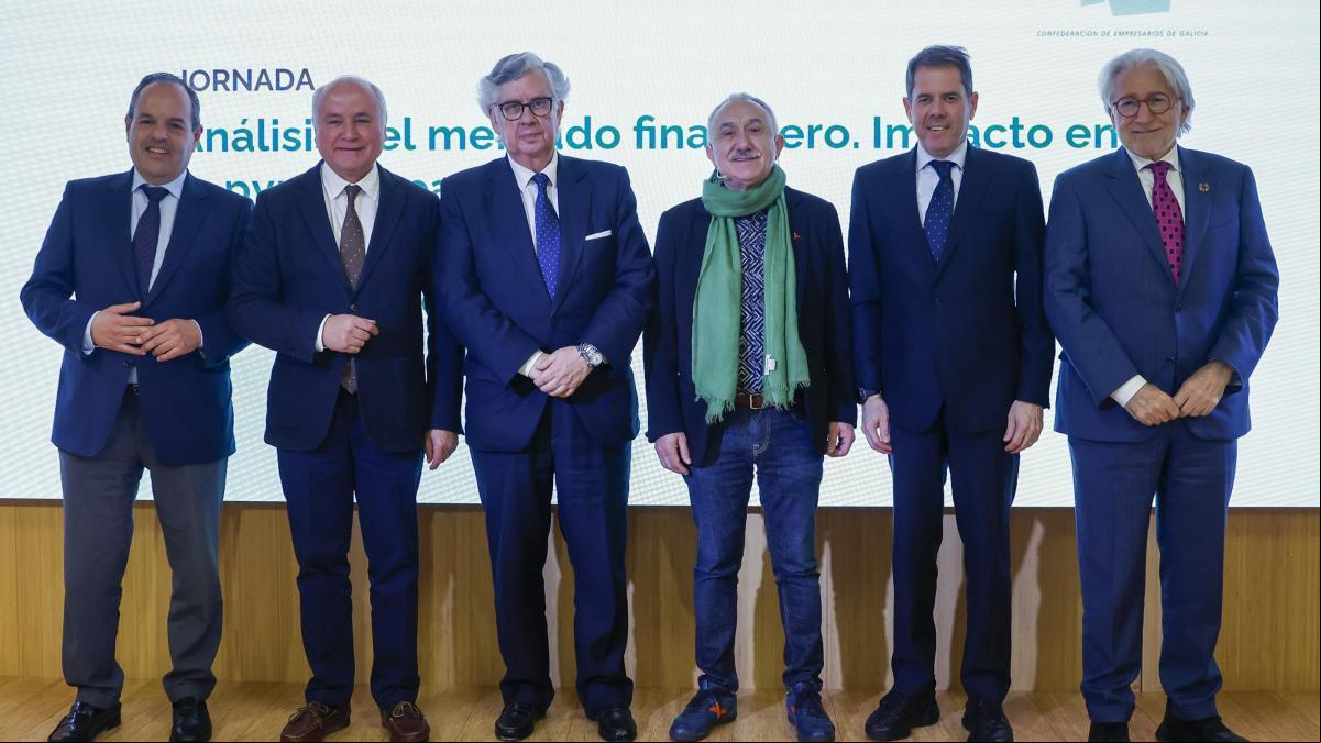 Cepyme, Foment, UGT y empresarios gallegos hacen frente común contra la opa al Sabadell