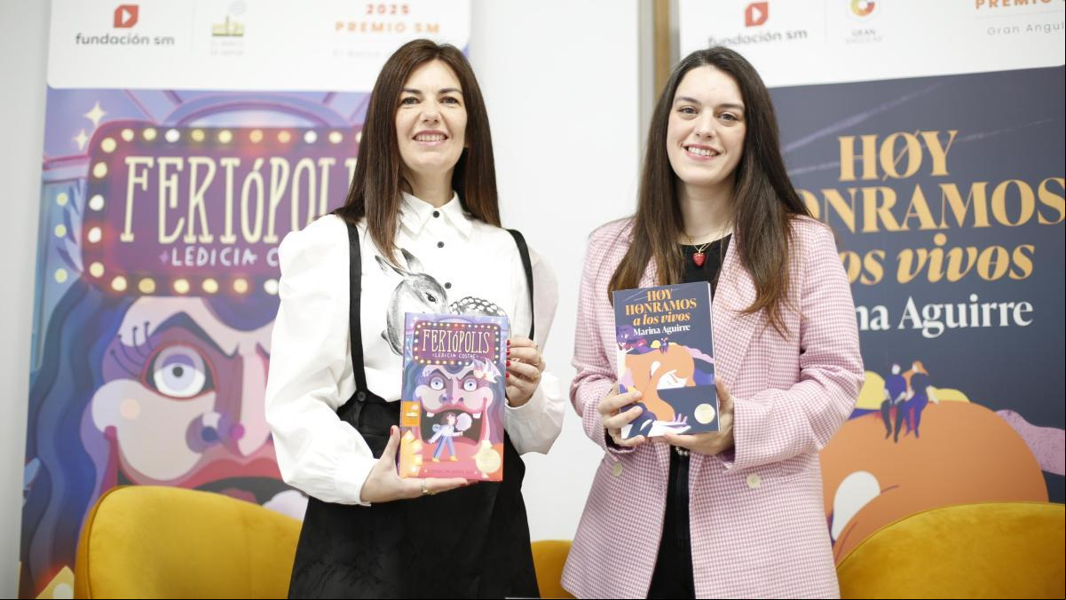 Ledicia Costas y Marina Aguirre se alzan con los Premios SM con relatos sobre ferias y guerras