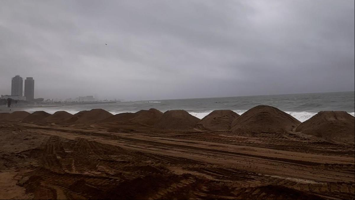 Dunas estilo Maspalomas en Barcelona