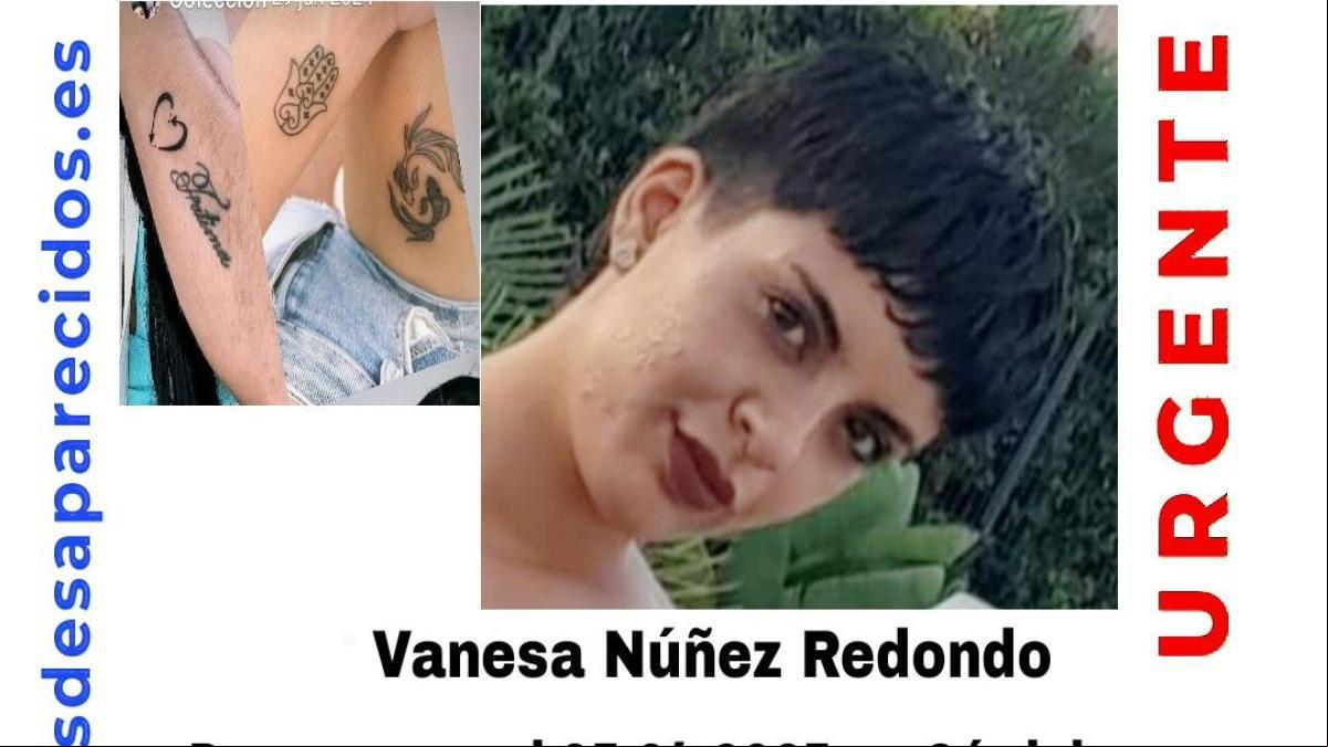 Sin rastro de Vanesa Núñez Redondo, una joven de 23 años desaparecida en Córdoba