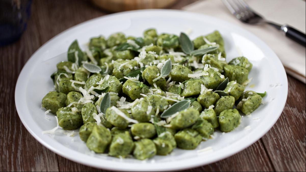 Gnocchi de espinacas, una receta deliciosa para hacer en casa