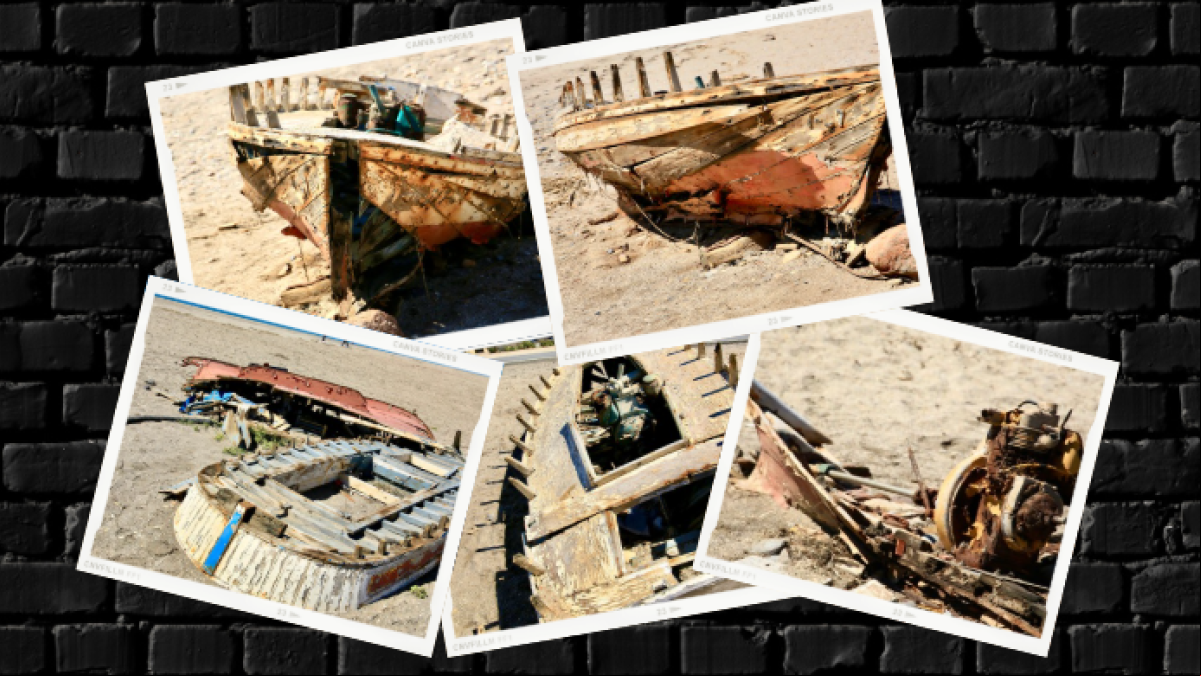 El cementerio de barcas del Cabo de Gata