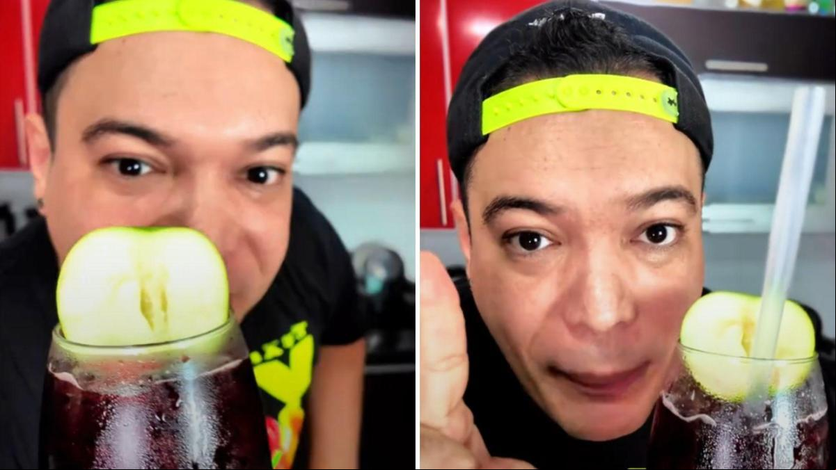 Prueba por primera vez en su vida el kalimotxo y su reacción no tiene precio: “Esto es una delicia”