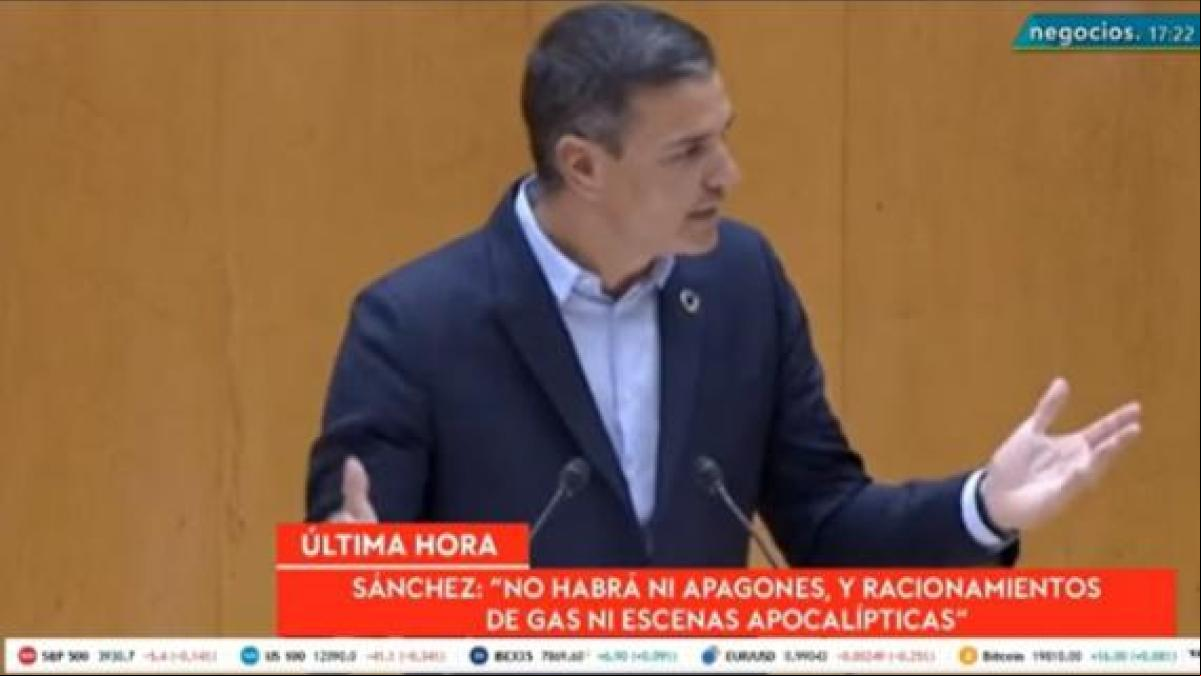 El vídeo donde Sánchez dice que no habrá apagones en España está sacado de contexto