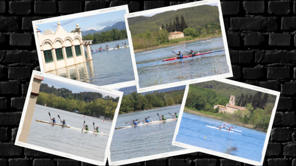 El estanque de Banyoles, un punto de interés para los amantes del deporte acuático
