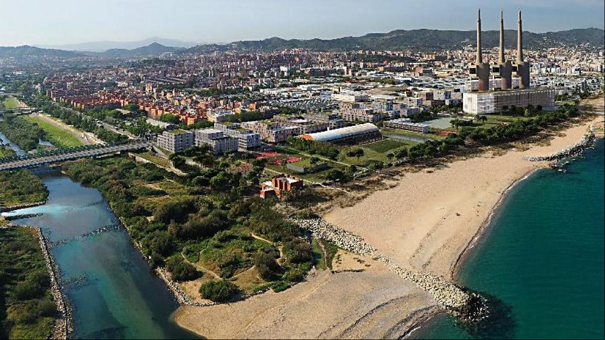 El Parc de las Tres Xemeneies ayudará a regenerar el cauce del río Besòs