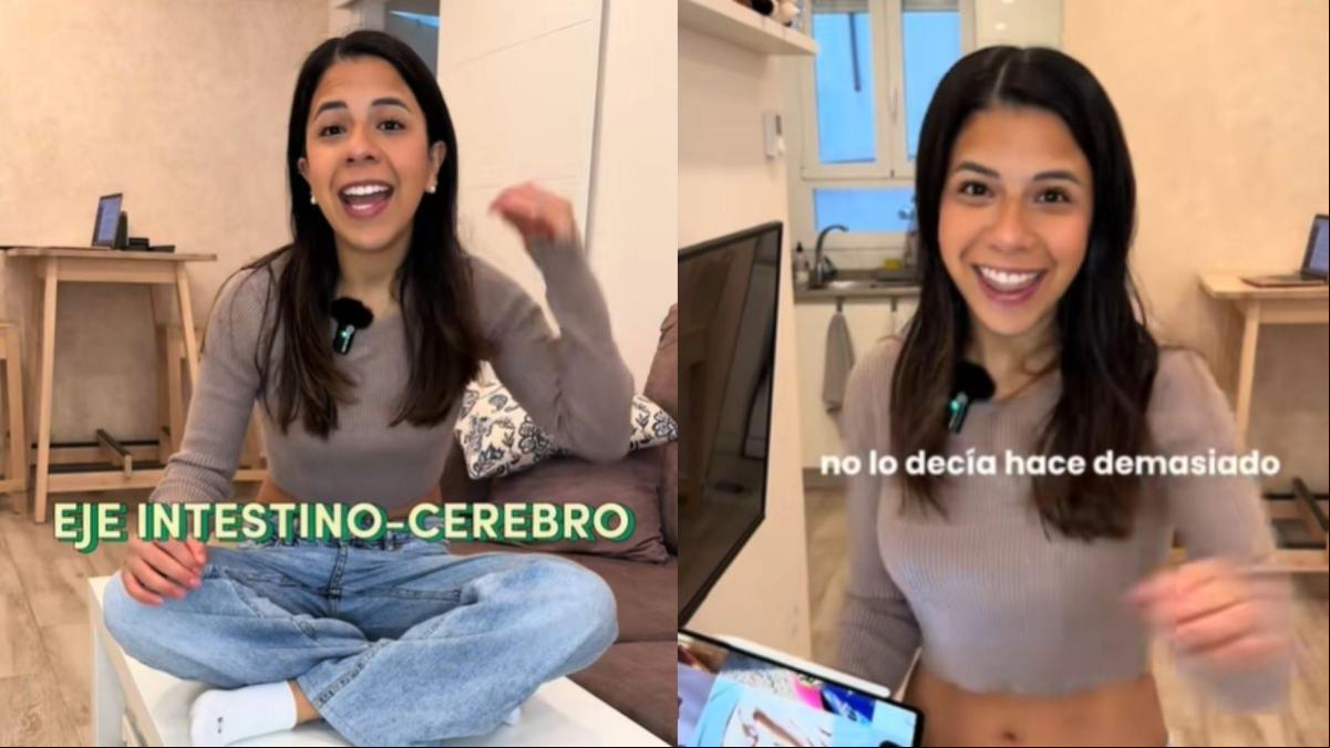 Ana Lucía, nutricionista: “El intestino y el cerebro están muy ligados; cuando estamos muy estresados, entramos en modo alerta, el cuerpo se prepara para huir y deja la digestión en segundo plano”