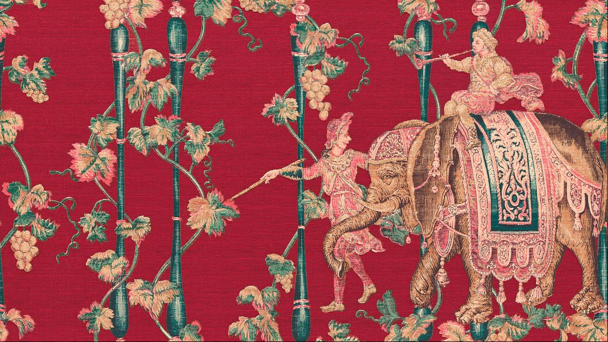 Paredes al estilo The White Lotus: garzas, elefantes y otras obsesiones