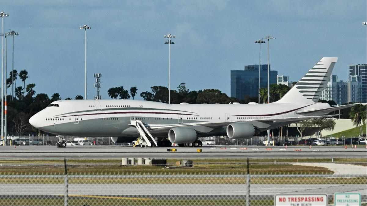 Un Air Force One de transición: el ansiado regalo de Qatar a Trump
