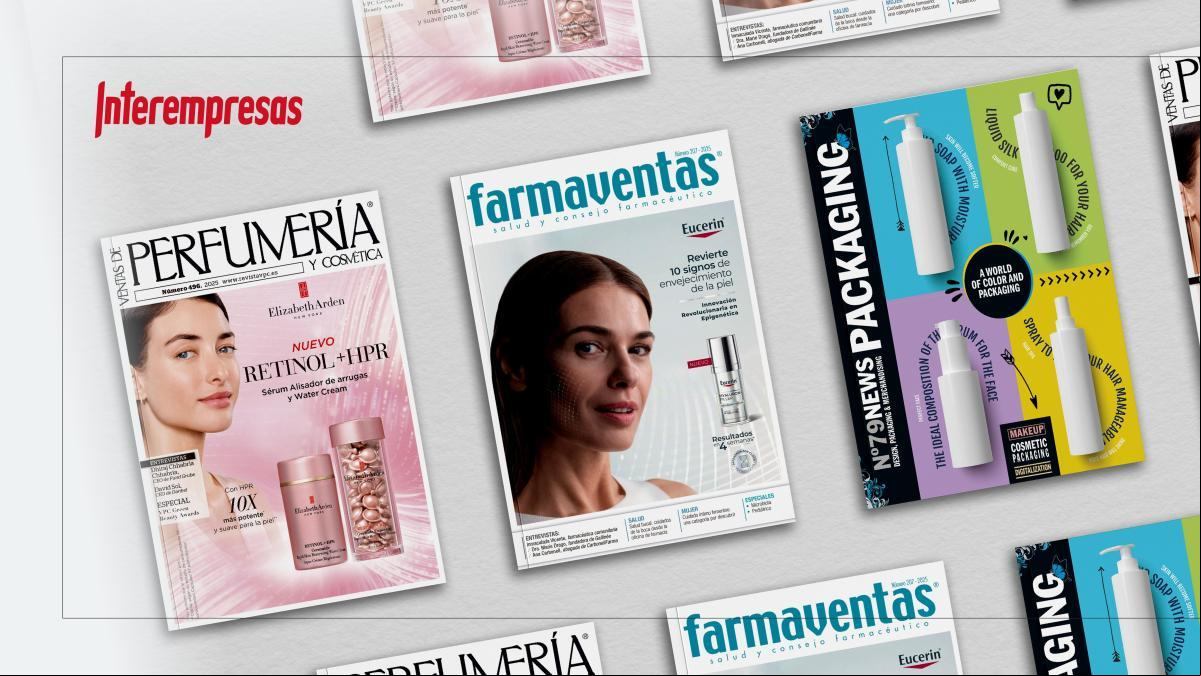 Interempresas Media adquiere las cabeceras Ventas de Perfumería y Cosmética, Farmaventas y News Packaging