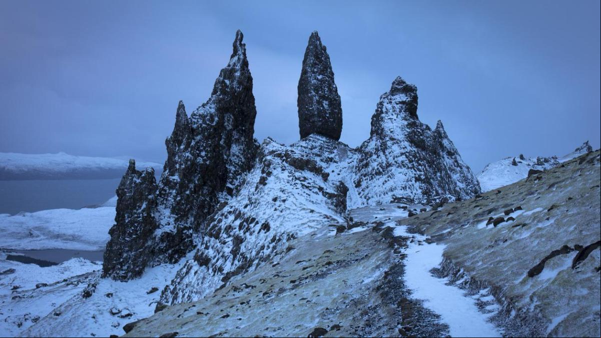 El poblado imposible de hace 12.000 años en Skye, cuando la isla estaba aislada por el hielo del último periodo glacial que ha vivido la Tierra
