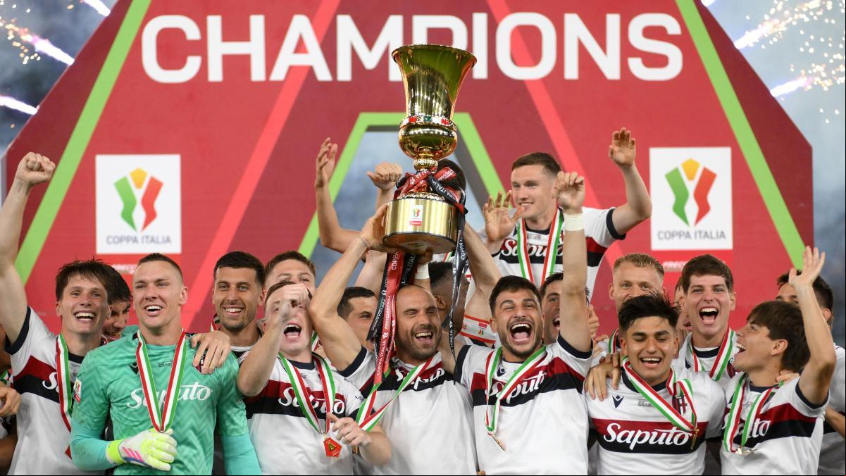 El Bolonia gana la Coppa Italia medio siglo después