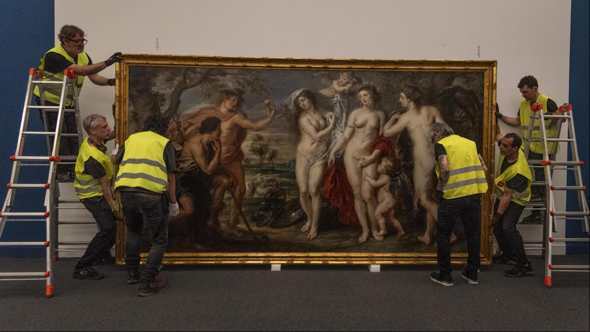 El viaje de un Rubens ligero de ropa