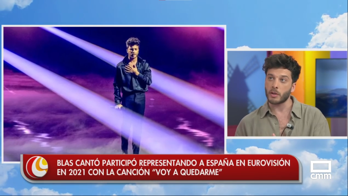 Blas Cantó, representante de Eurovisión en 2021: “Si yo quedé en el puesto 24 como Melody, esas 23 personas delante de mí merecen también su puesto”