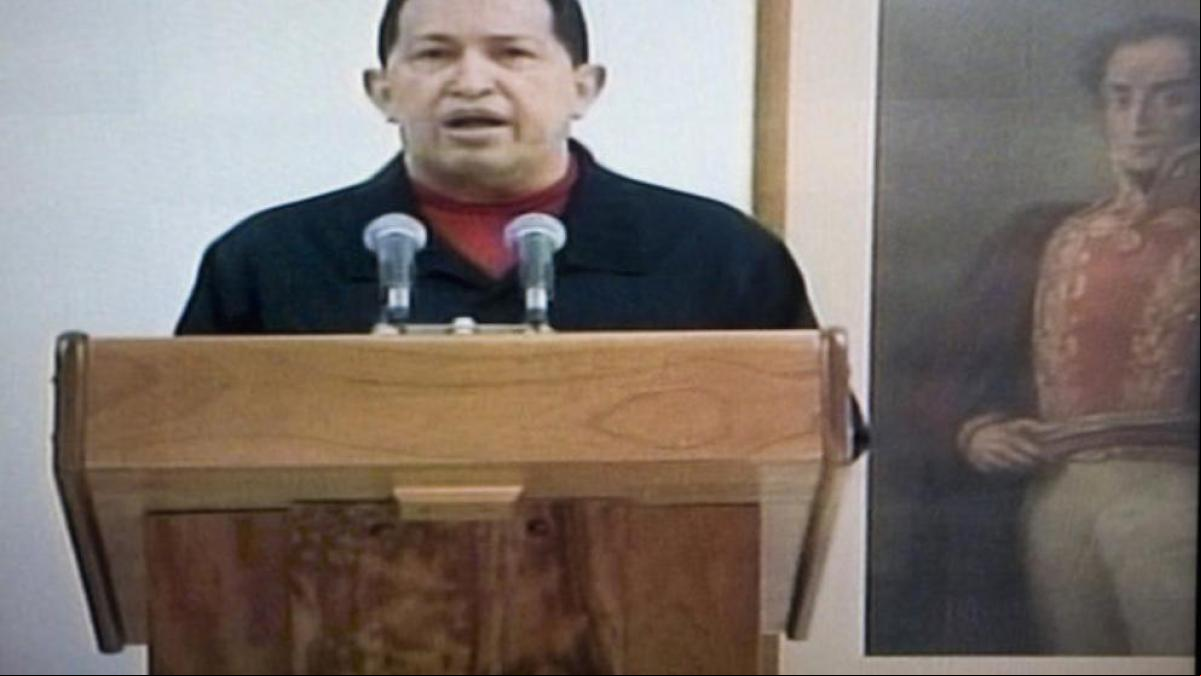 Chávez tiene cáncer