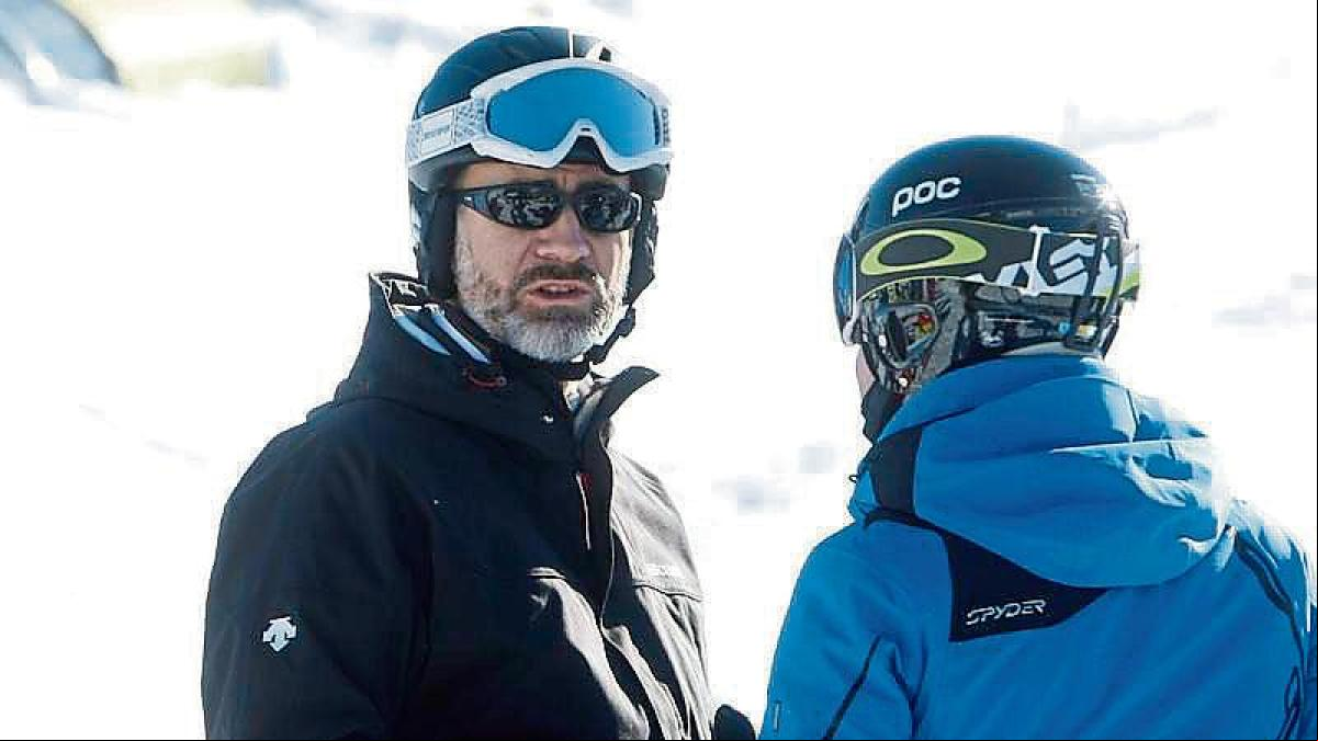 El Rey viaja a la estación de Baqueira para pasar una jornada de esquí