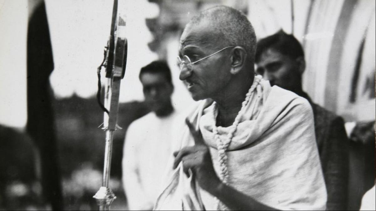 Mahatma Gandhi, impulsor de la no violencia