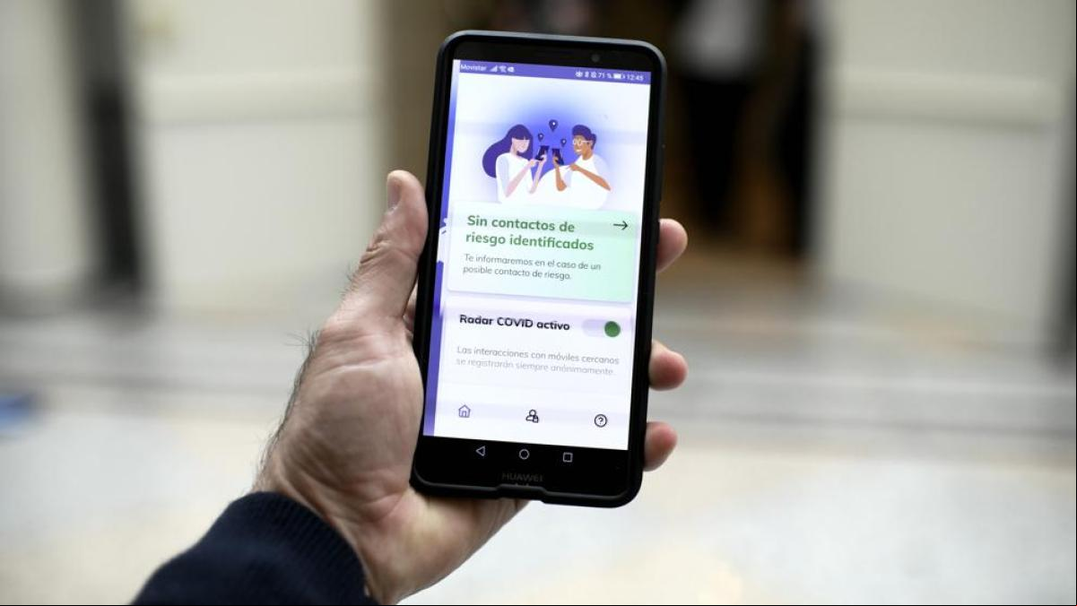 La app Radar Covid sólo ha registrado el 1,5% de los contagios confirmados