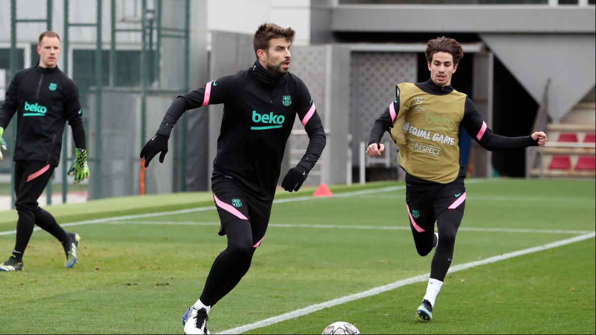 Piqué y Sergi Roberto se apuntan al clásico
