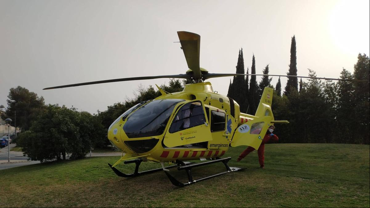 Un motorista muere tras chocar contra un turismo en la AP-7 en El Papiol