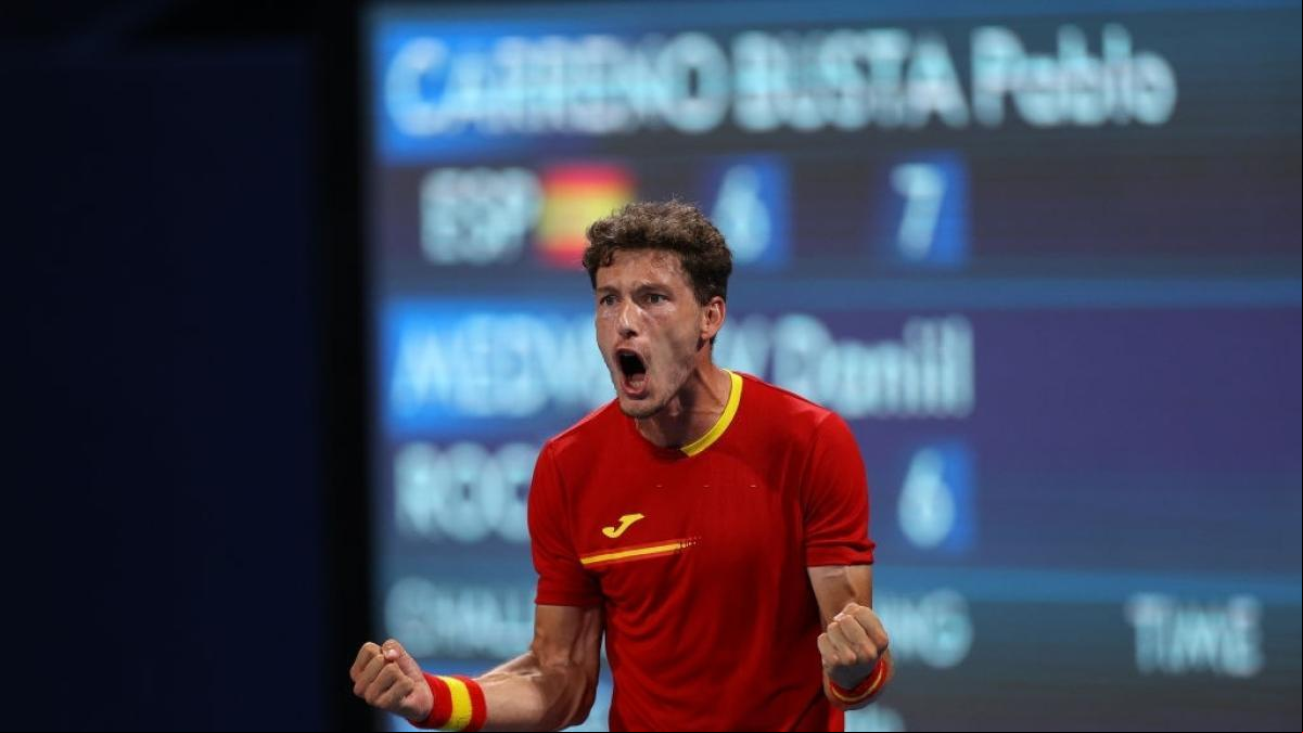 Khachanov - Carreño: horario y dónde ver las semifinales de tenis de los Juegos Olímpicos