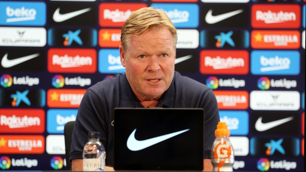 Koeman: “Con el presidente hemos tenido cositas pero nos hemos puesto de acuerdo”