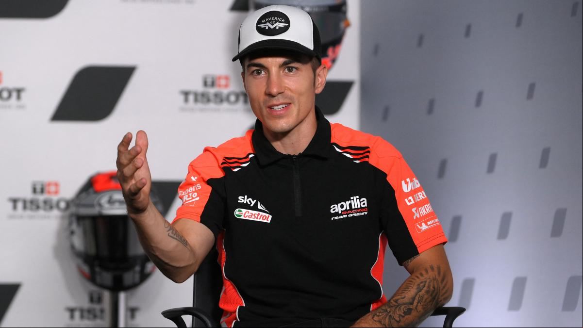Maverick Viñales: Salir de Yamaha y correr con Aprilia es un alivio para mí