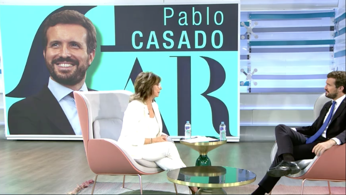 Pablo Casado, en aprietos ante Ana Rosa: “Han sido ustedes mismos”