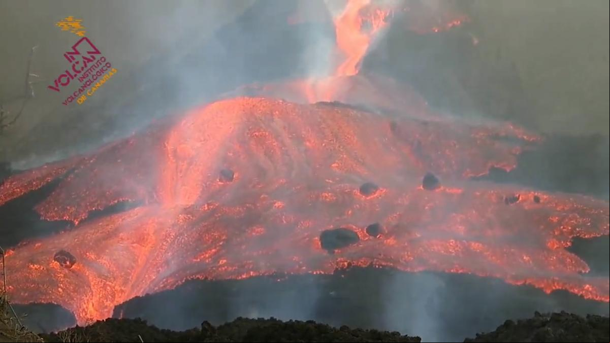 La Palma | La lava desborda el cono principal del volcán, últimas noticias