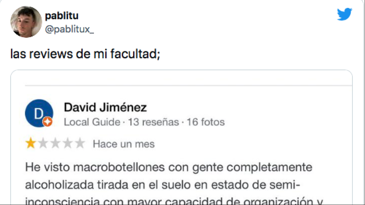 Comparte la reseña más salvaje de su universidad y Twitter se llena de anécdotas surrealistas