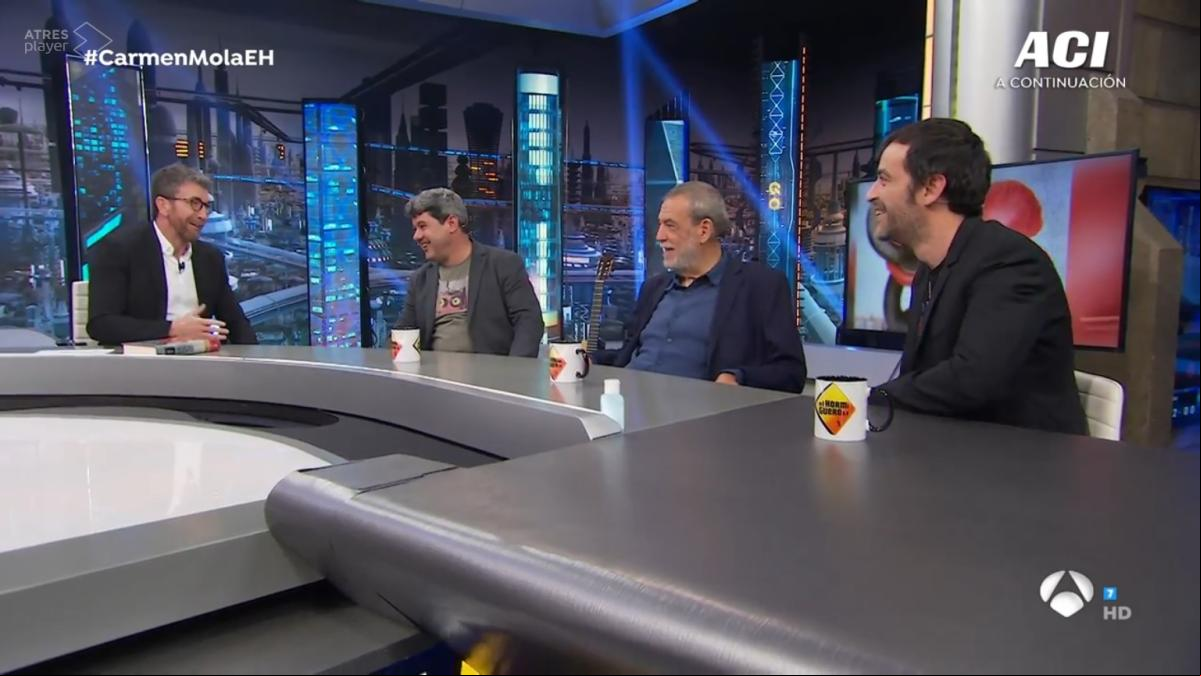 Los  de Carmen Mola, en El hormiguero: Se estaba mejor en el anonimato