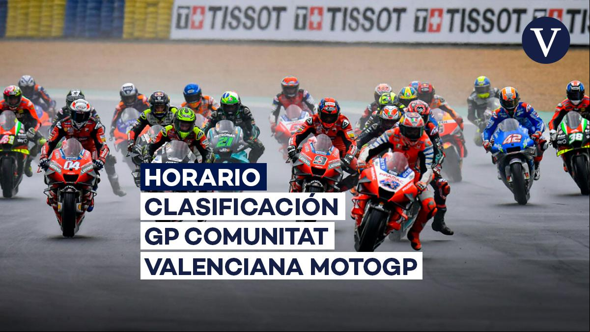 Horario y dónde ver la clasificación del Gran Premio de Valencia de MotoGP