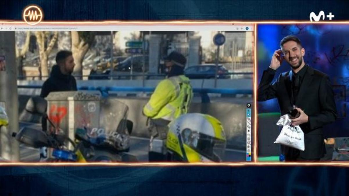 La policía vuelve a multar a David Broncano