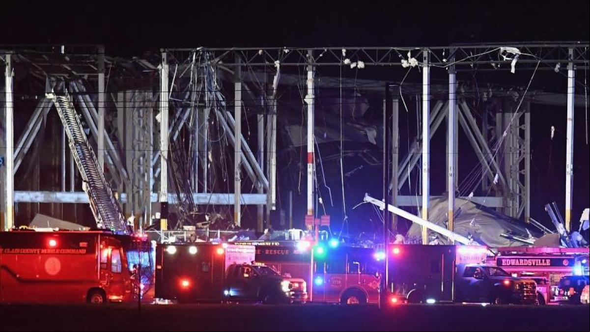 Un devastador tornado en Kentucky podría haber ocasionado entre 70 y 100 muertos