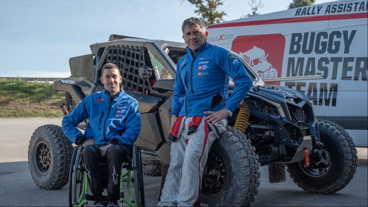 Joan Lascorz quiere ser el primer tetrapléjico que gana el Dakar