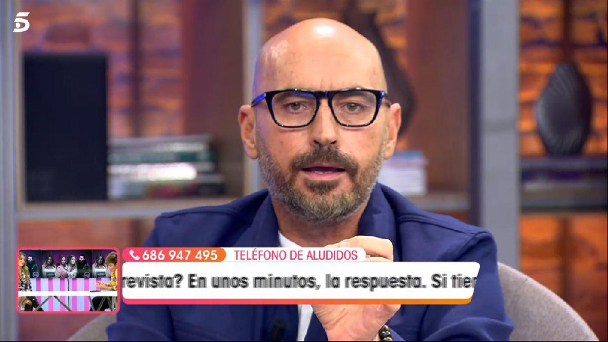Diego Arrabal se encara con Mariló Montero: Si hay que ir a la cárcel, se va