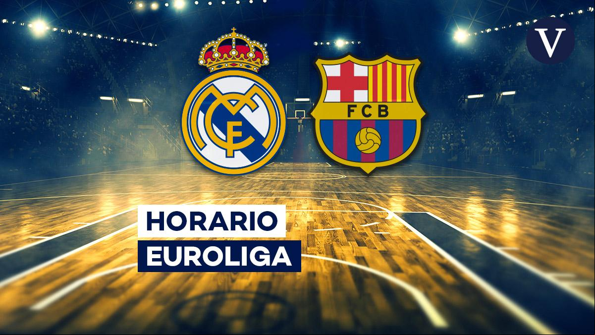 Real Madrid - Barça | Horario y dónde ver por TV el partido de la Euroliga