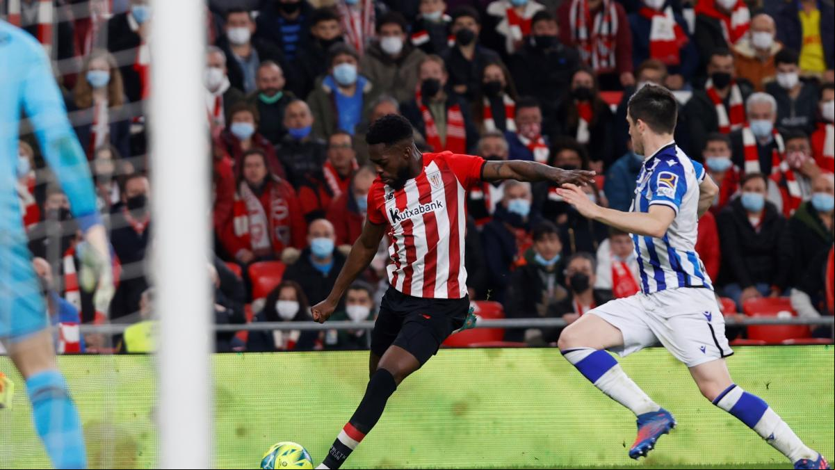 El Athletic arrolla a la Real Sociedad en el derbi vasco
