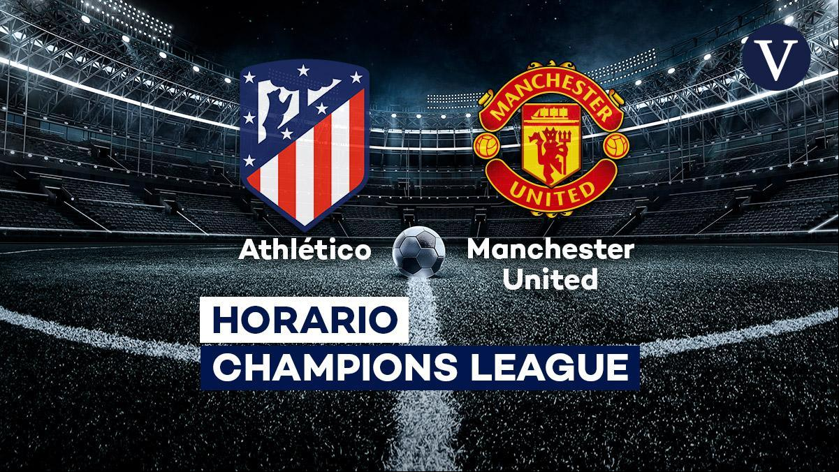 Manchester United - Atlético de Madrid | Horario y dónde ver por TV el partido de la Champions