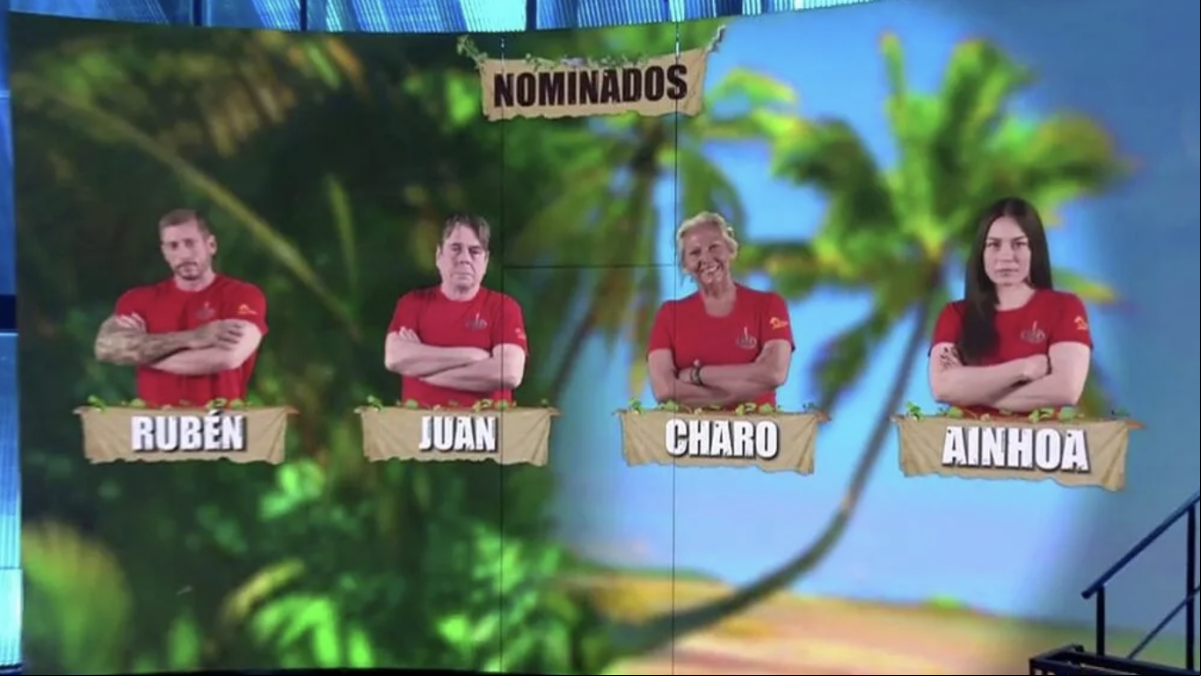 Charo Vega, Ainhoa Cantalapiedra, Rubén Sánchez y Juan Muñoz, primeros nominados de Supervivientes 2022