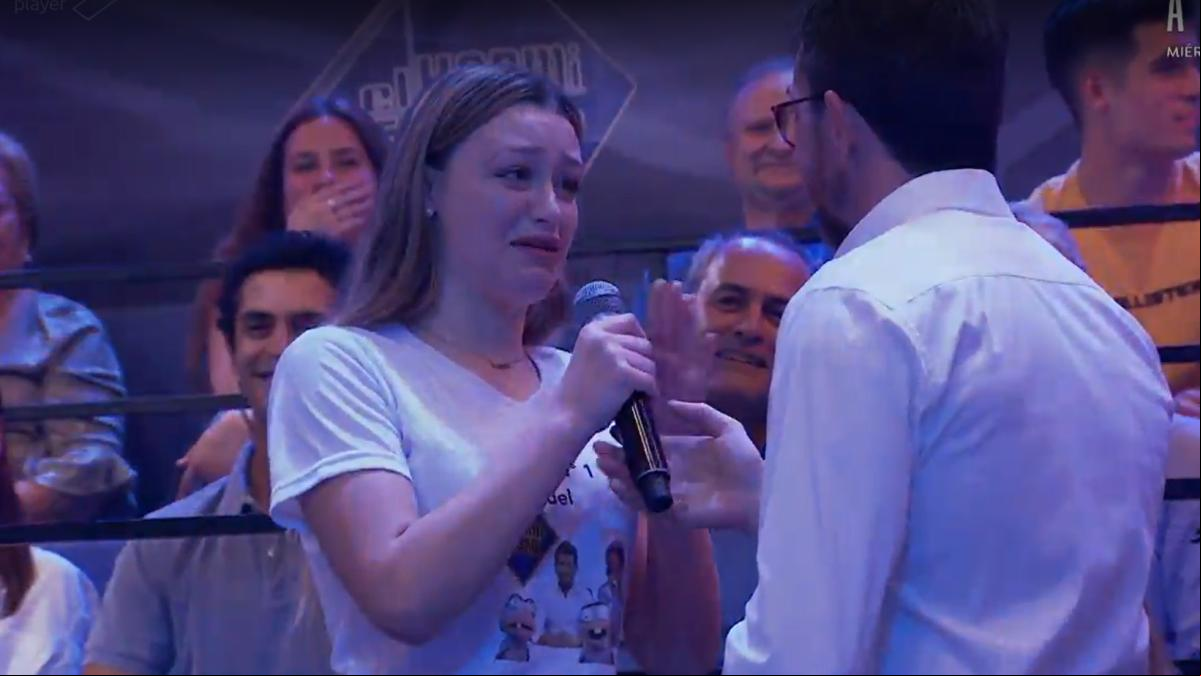 La mayor fan de El Hormiguero se declara en directo a Pablo Motos: Qué guapo que eres