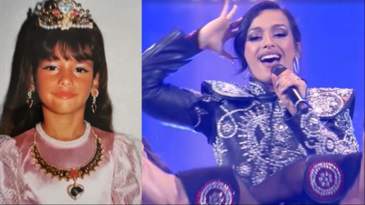 Así ha cambiado Chanel, de bailarina en la escuela a estrella en Eurovisión 2022
