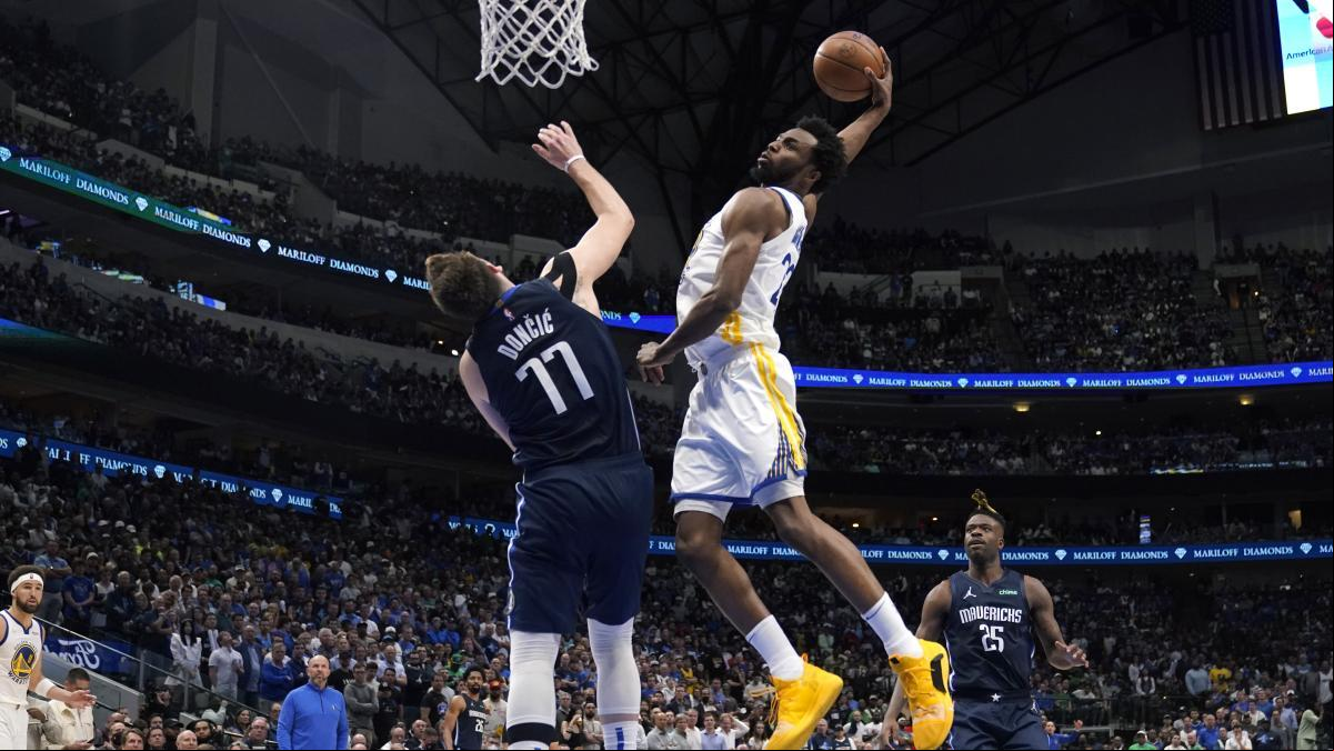 Los Warriors dejan a los Mavericks de Doncic contra las cuerdas