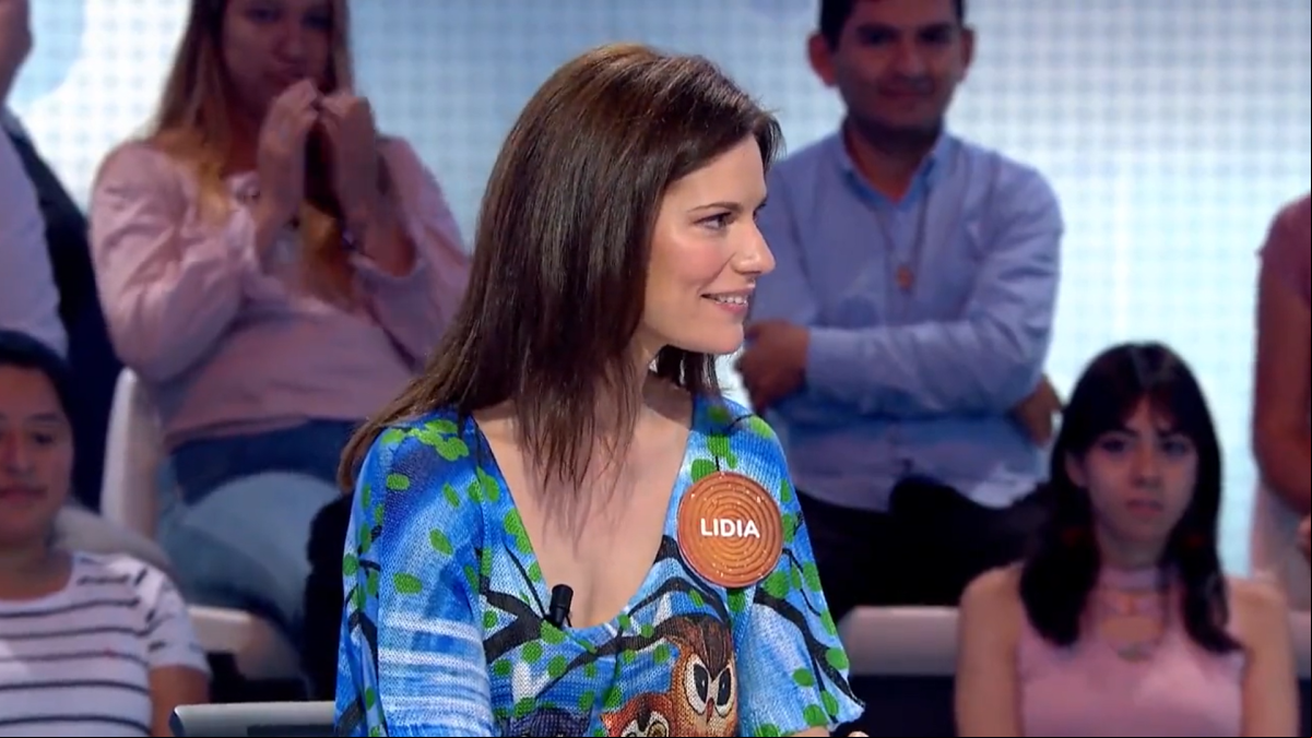 Lidia San José regresa a Pasapalabra con Rafa ganando un duelo de infarto en el último segundo