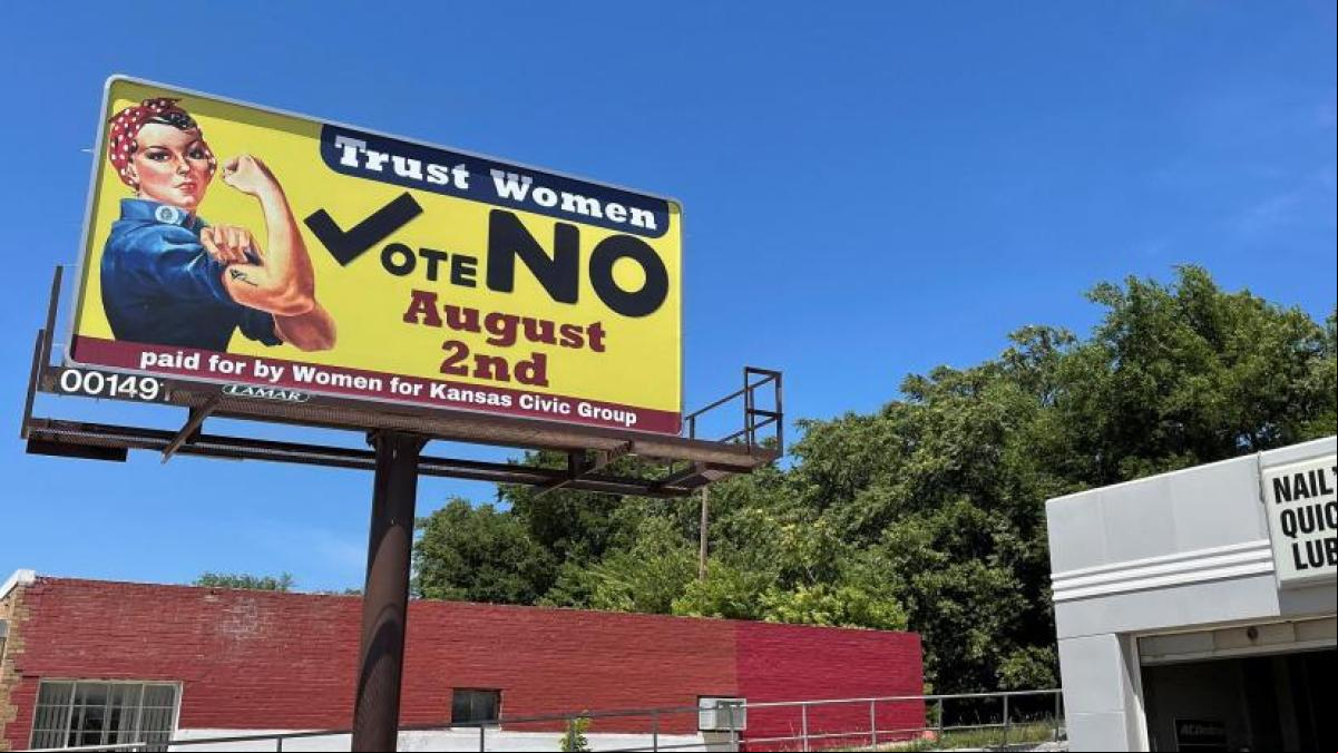 Kansas vota de manera masiva a favor del aborto en el primer test tras el fallo del Tribunal Supremo